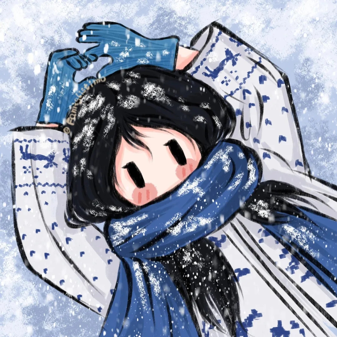 着冬天的小手一起生活, 你说你也是一棵睡着的树, 你梦见大雪纷飞了吗