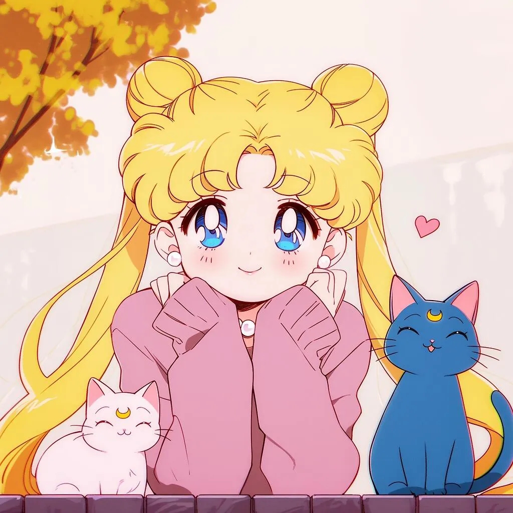 治愈美少女月野兔头像