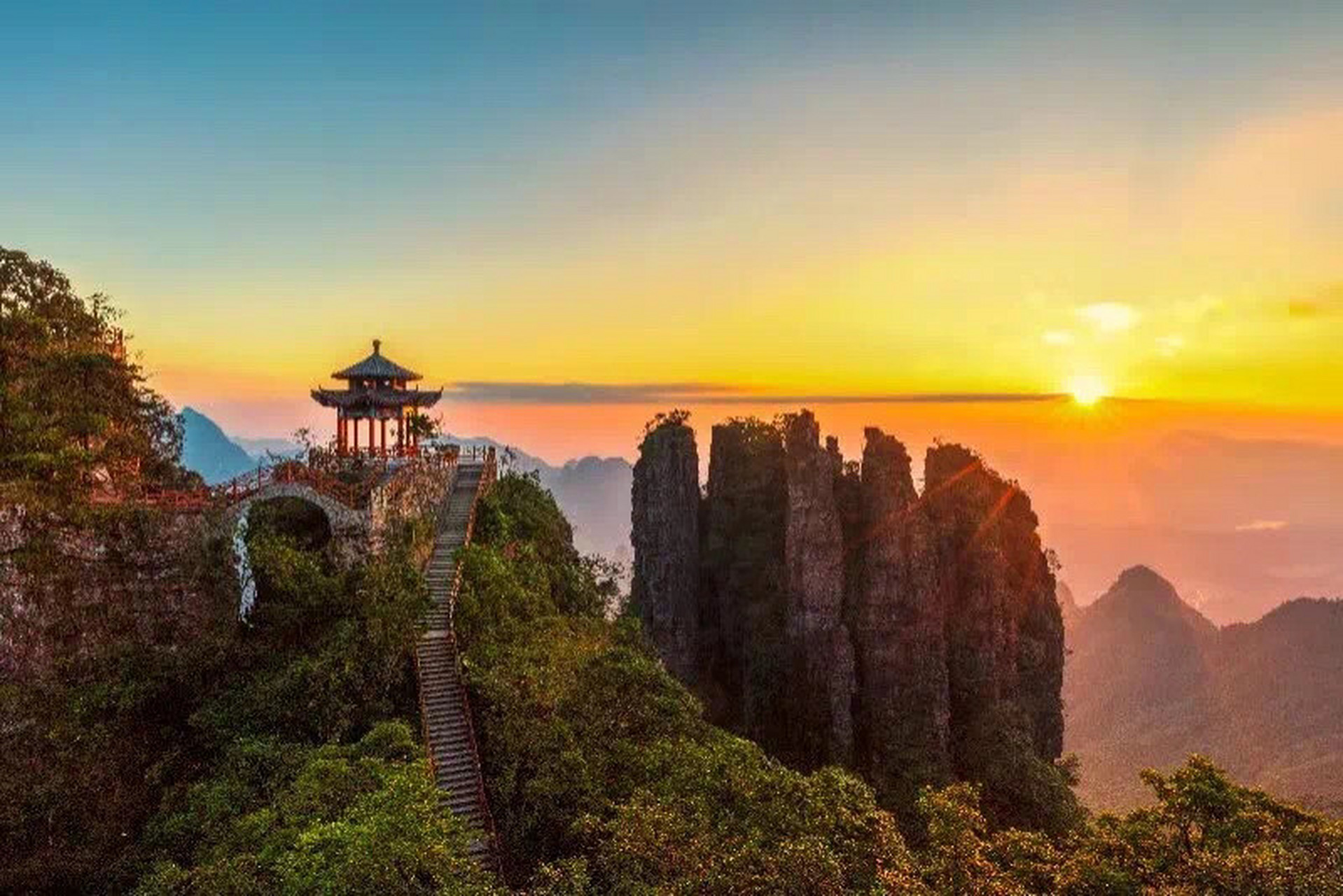 自驾游 慕名已久,一个新景区,广西贵港平南大鹏北帝山,风景名胜区