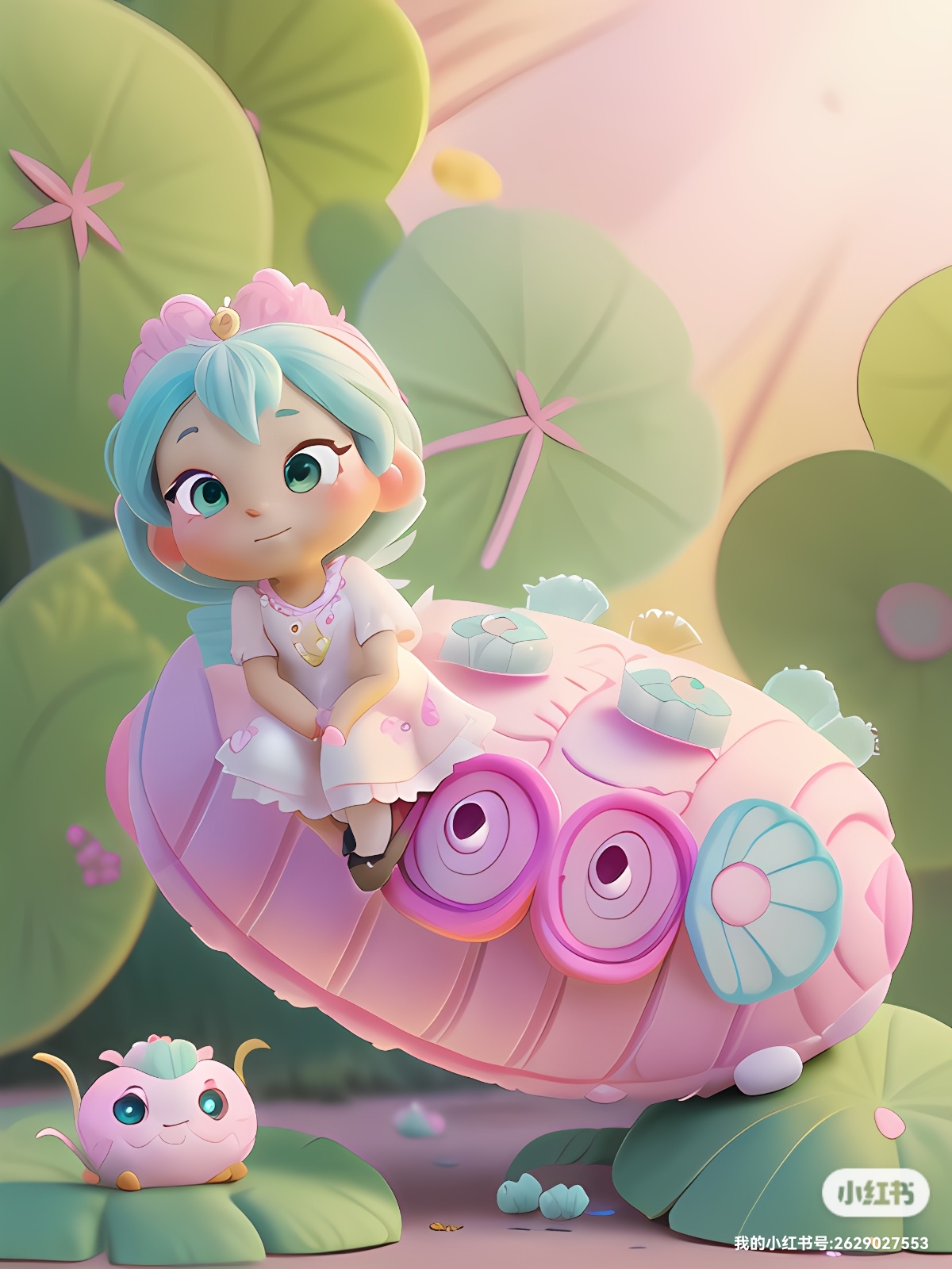 💖💚👧✨哎呀,快来看看这个超级可爱的小萝莉吧!