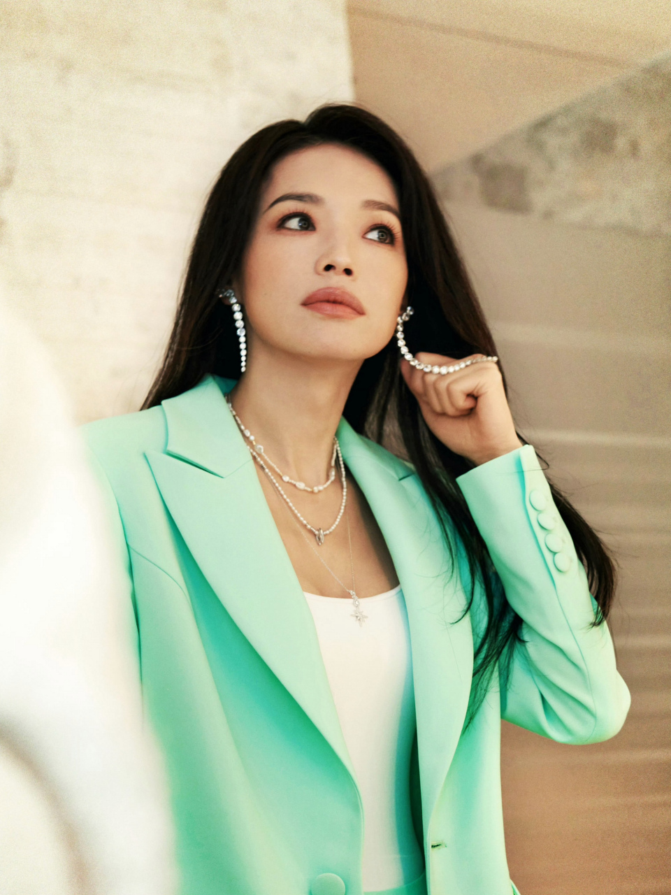 舒淇给人印象深刻,性感的厚嘴唇是她的标配与专属,低调,不张扬,漂亮的