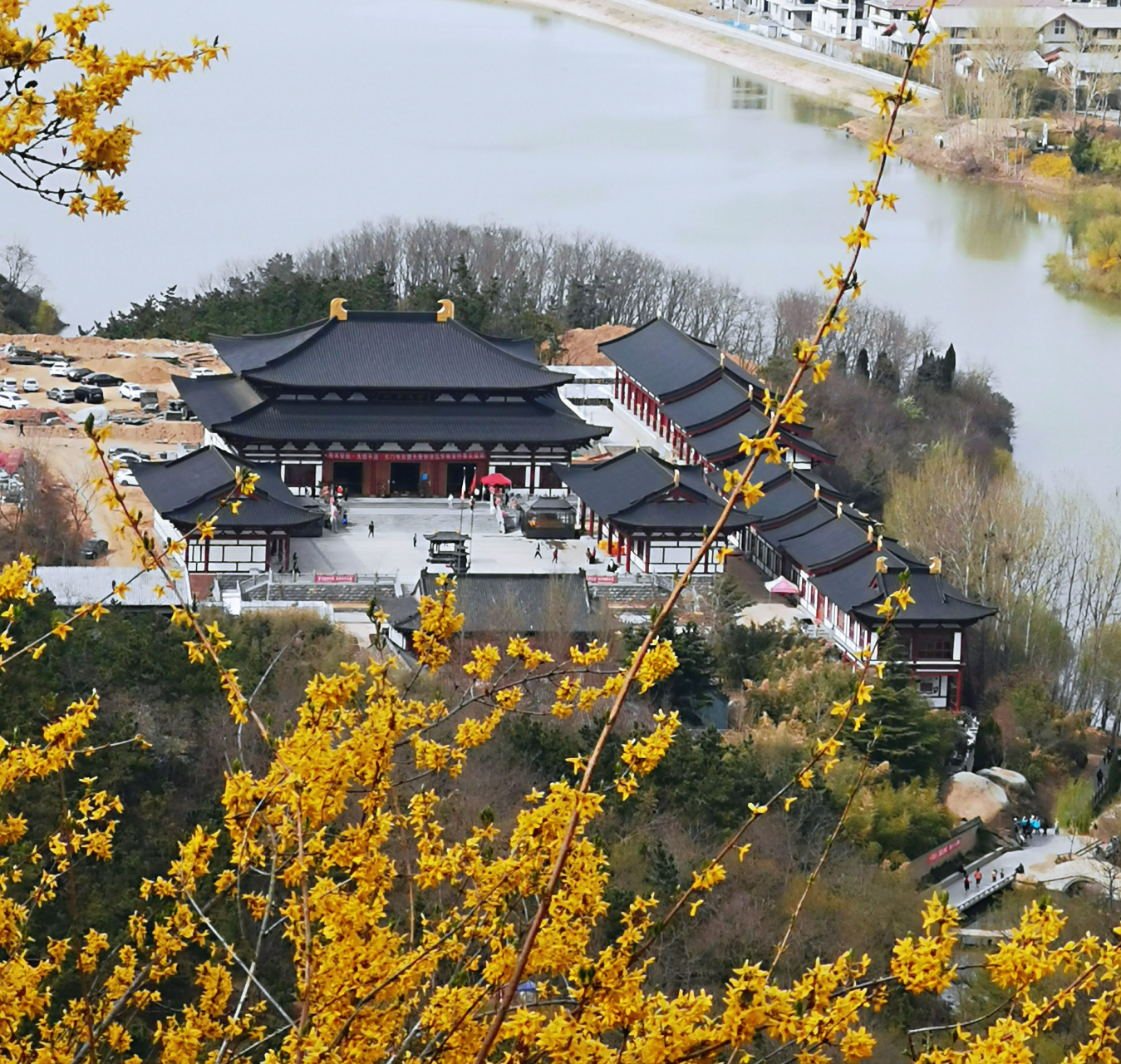 热爱生活的一万个理由# 大珠山石门寺重建香火鼎盛!记录美景[祈福]