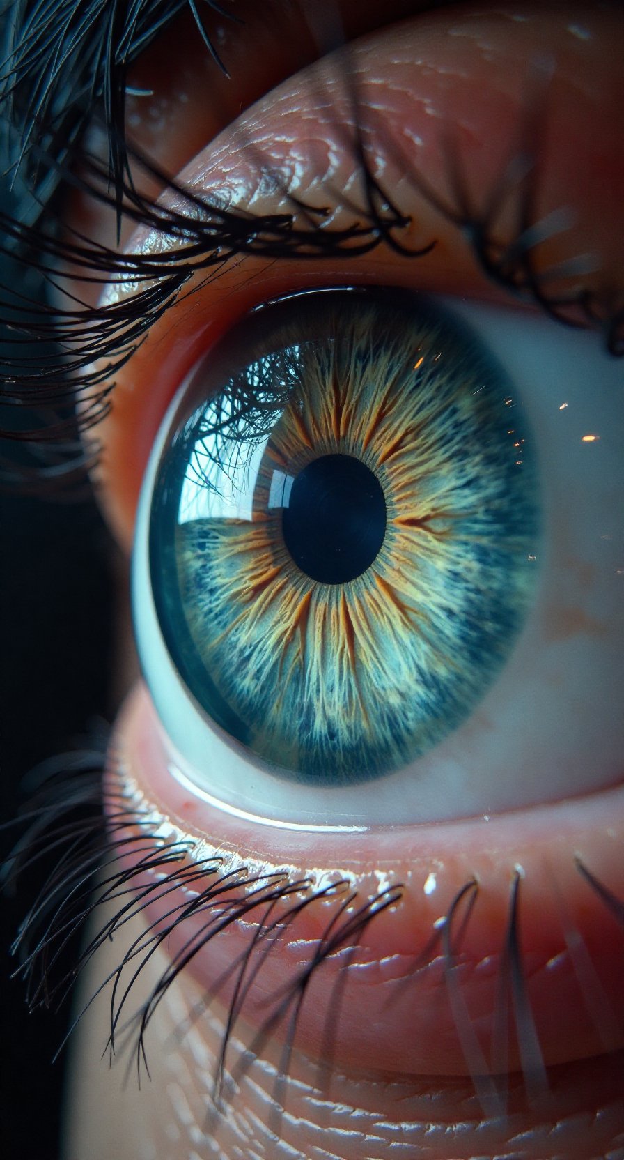 眼角膜:结构,位置,形状与功能