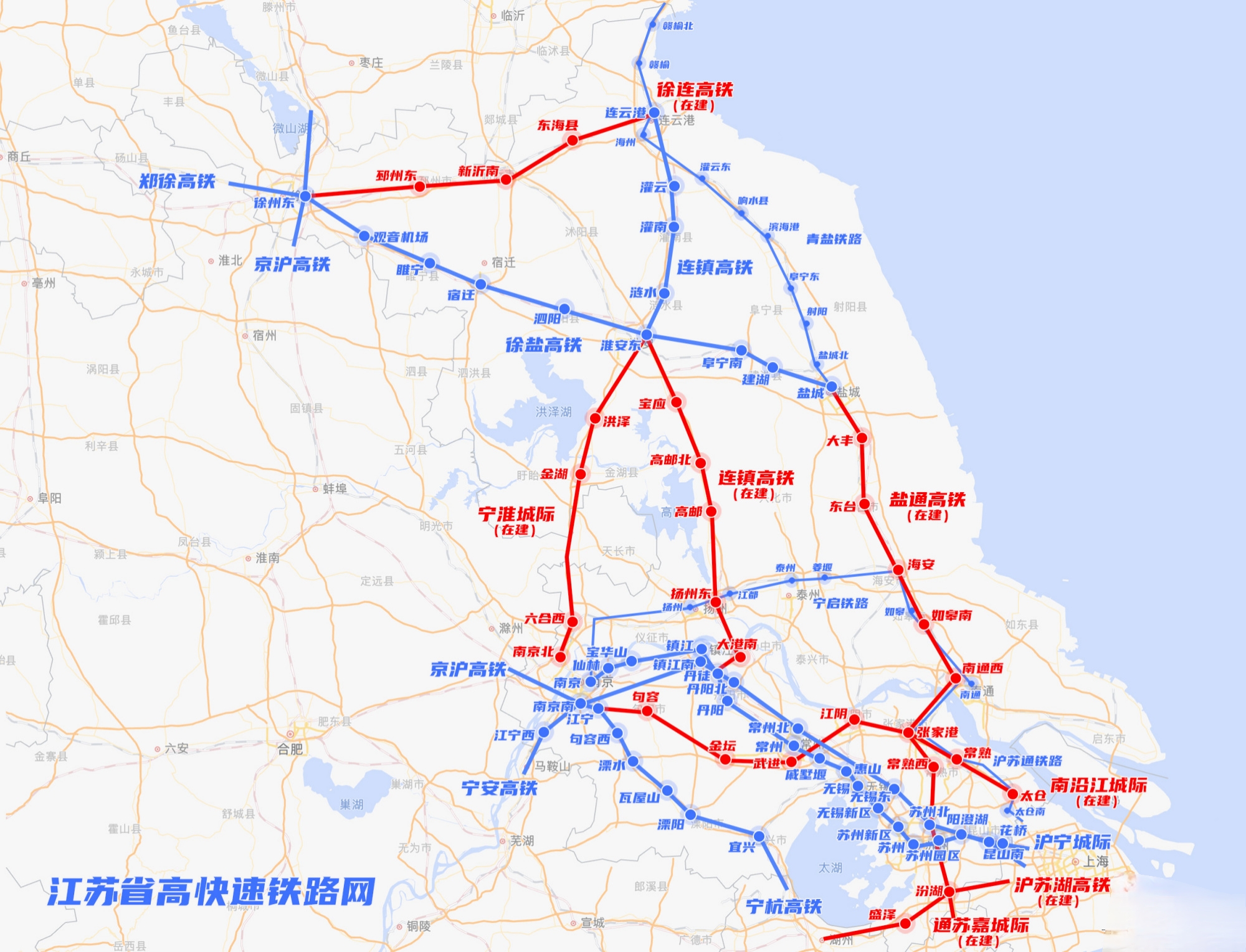 江苏高速公路网络图图片