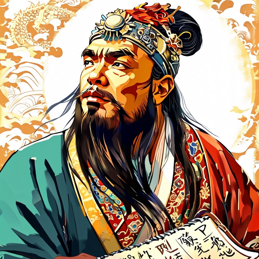 耶律楚材:跨文化历史的杰出人物  引言  耶律楚材(1190年-1244年),字