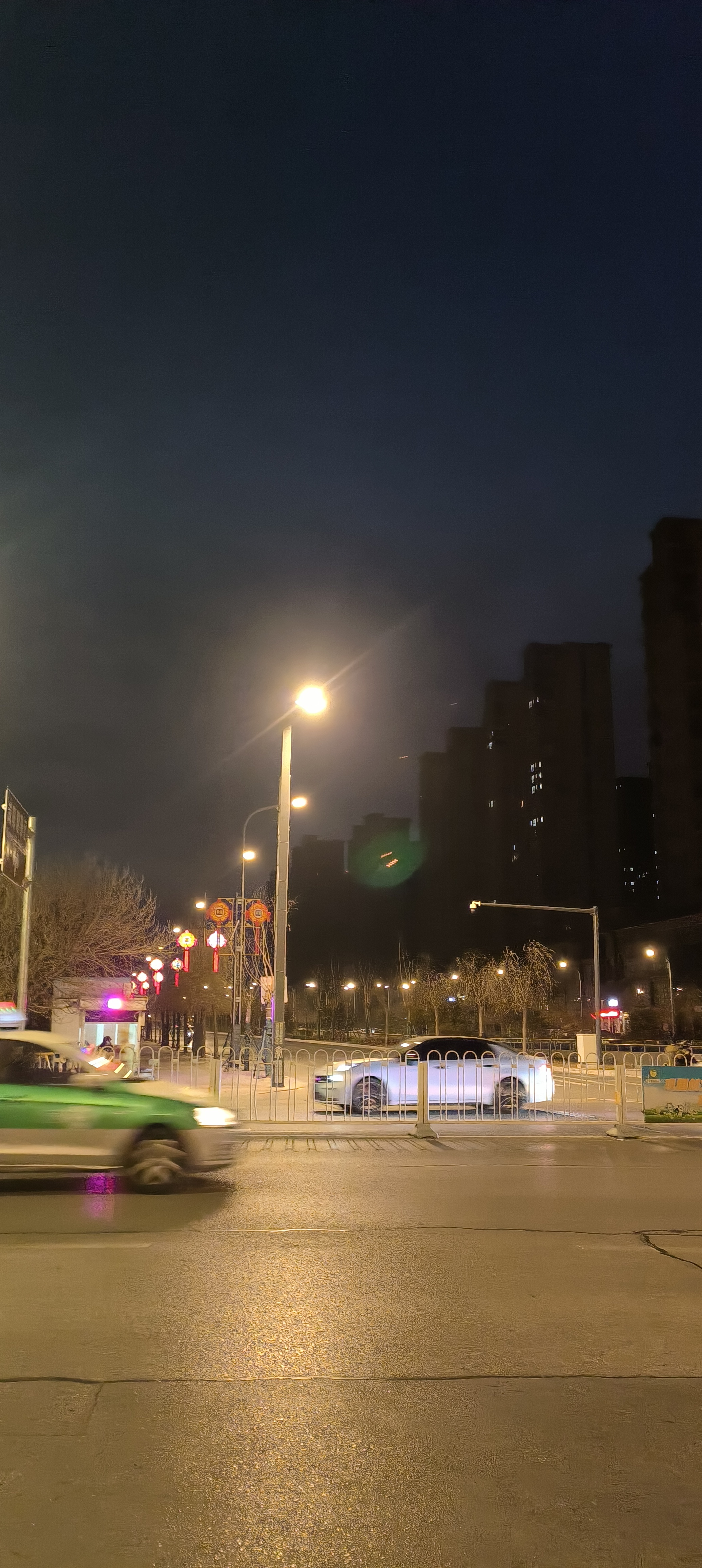 一路上欣赏咸阳城之美,一边跑步一边看风景,拂晓吋