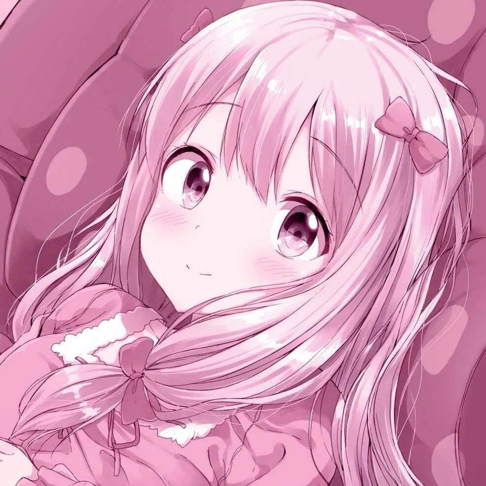 粉色系女生头像