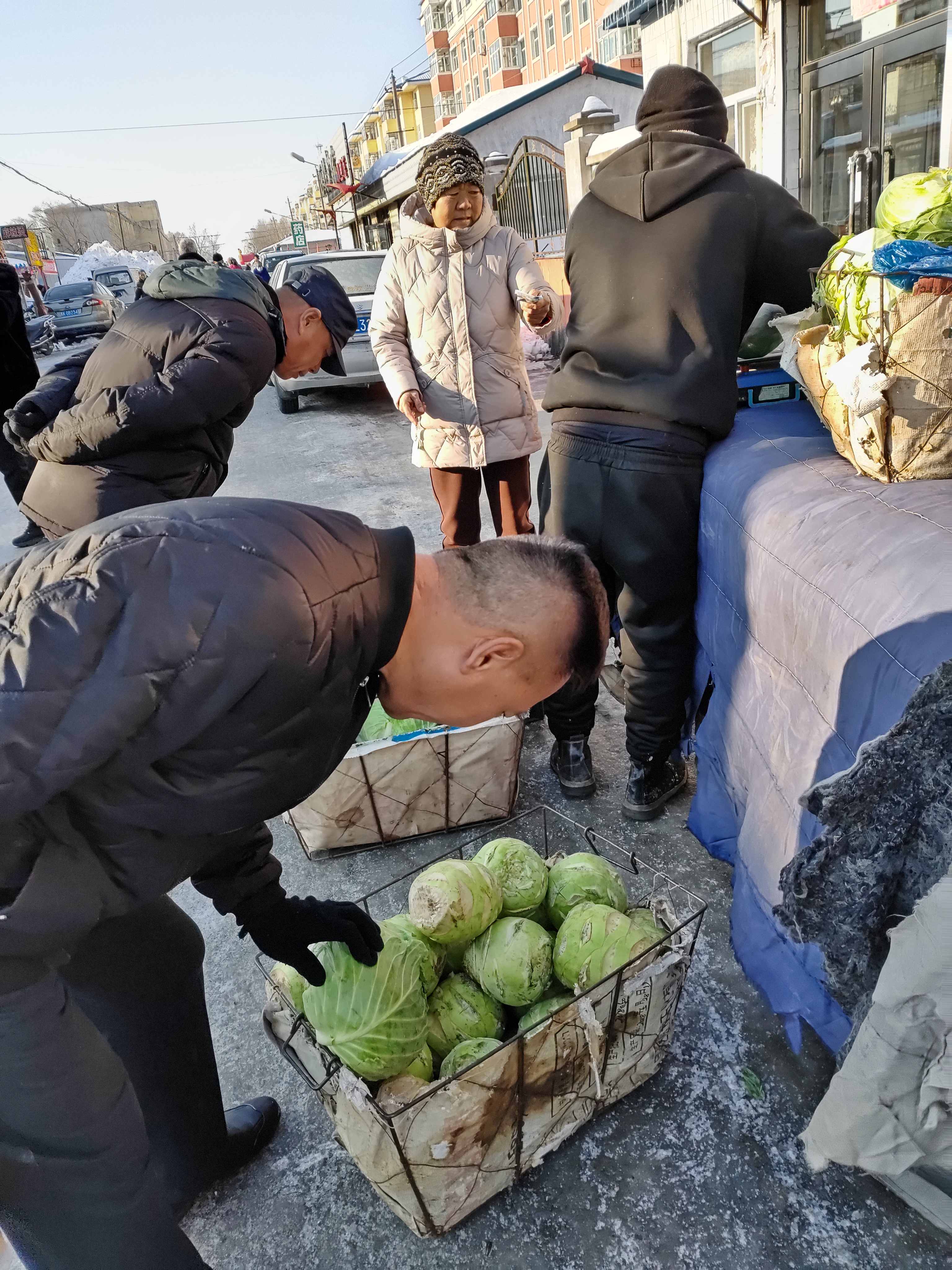 辽中冷子堡大集图片