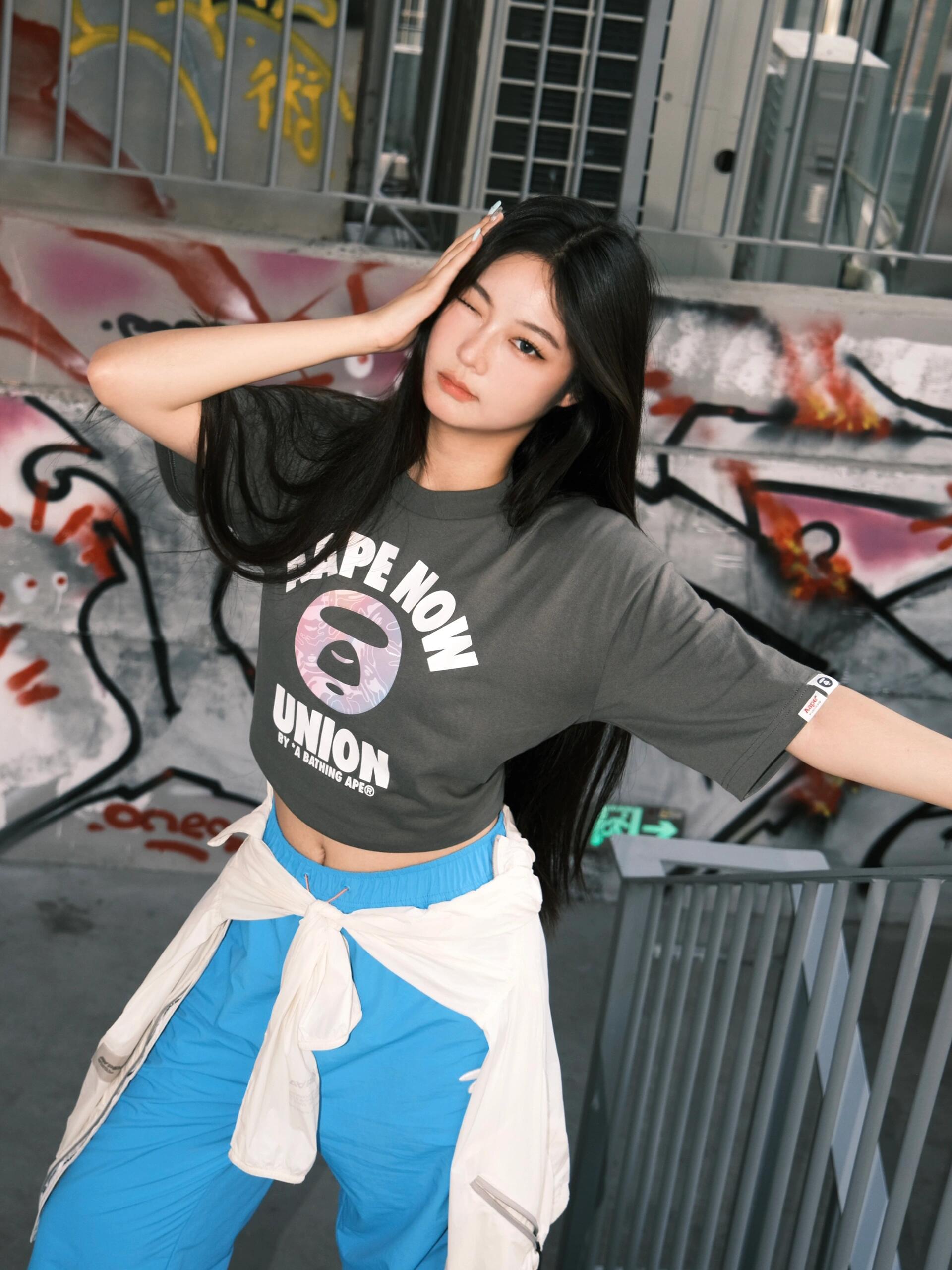 潮流街头,艺术涂鸦,我与嘻哈有个约会.