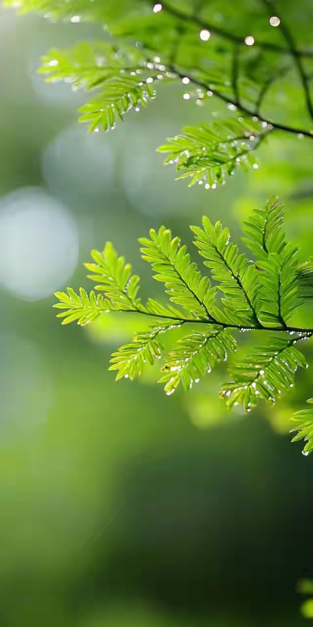 水杉绿意,进来护眼了