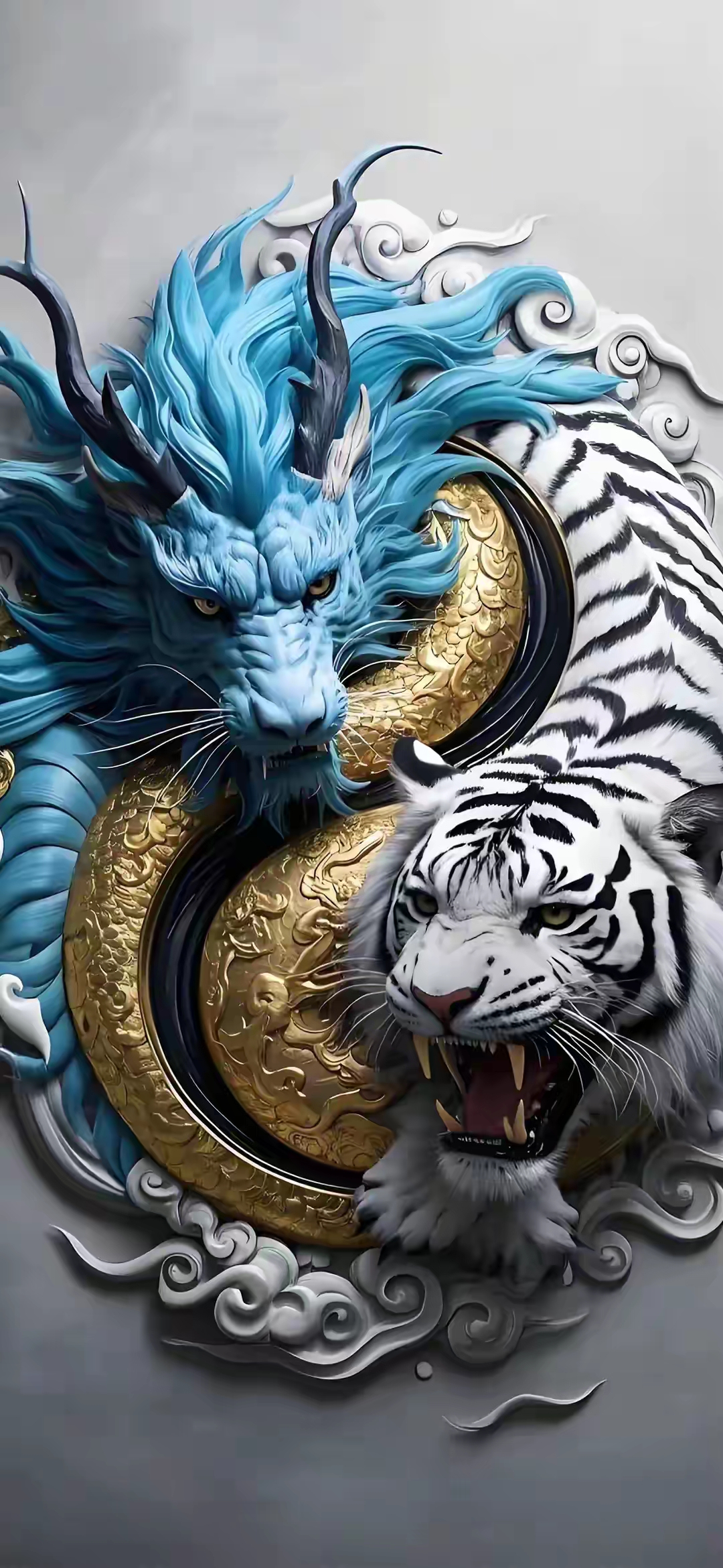 龙争虎斗,龙虎壁纸合集分享