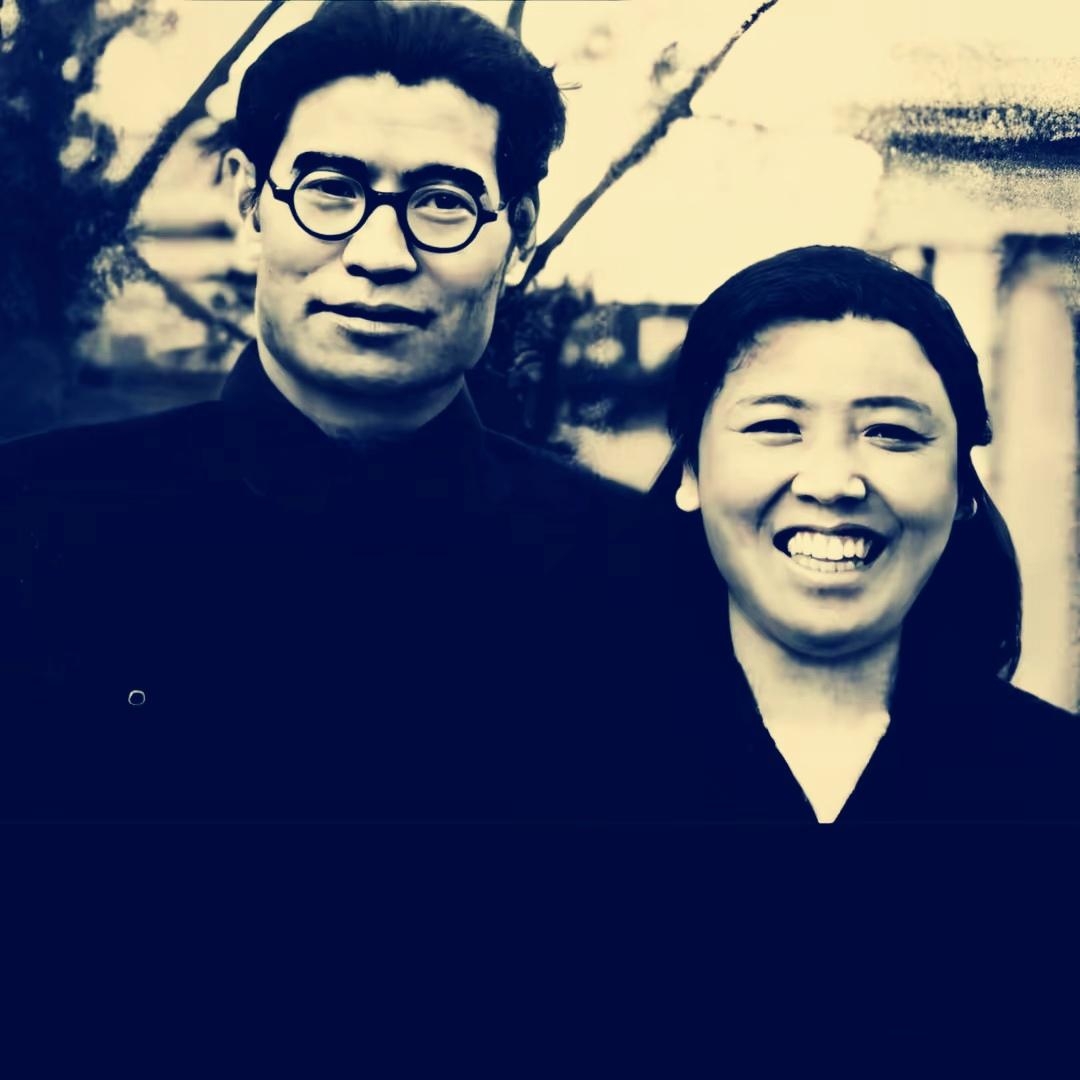 高岗,高岗夫人和他们的孩子们