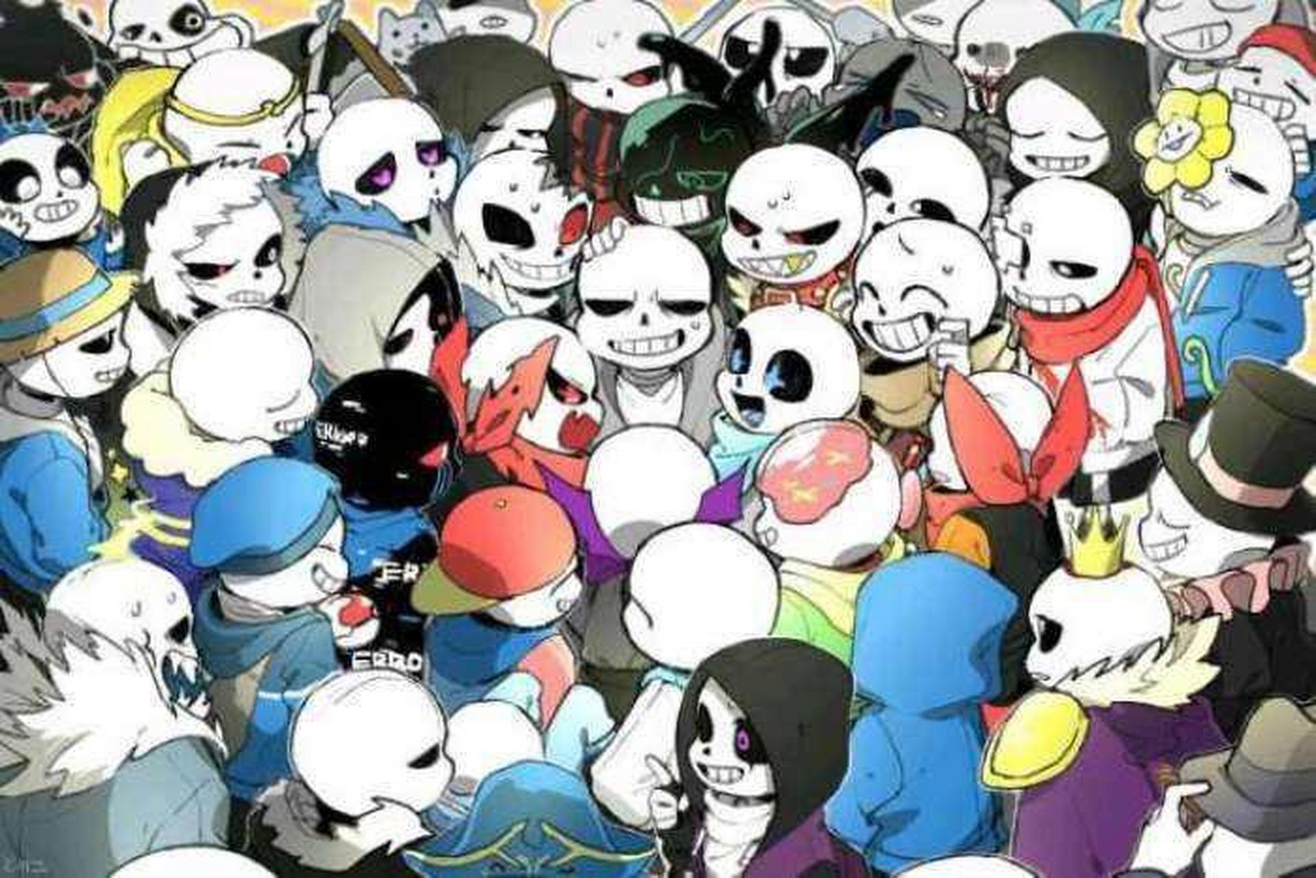 sans全家福(内含刀子)