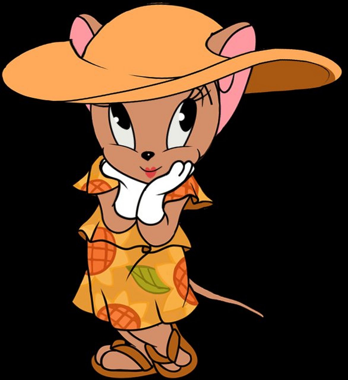 你觉得那个是杰瑞的女朋友.