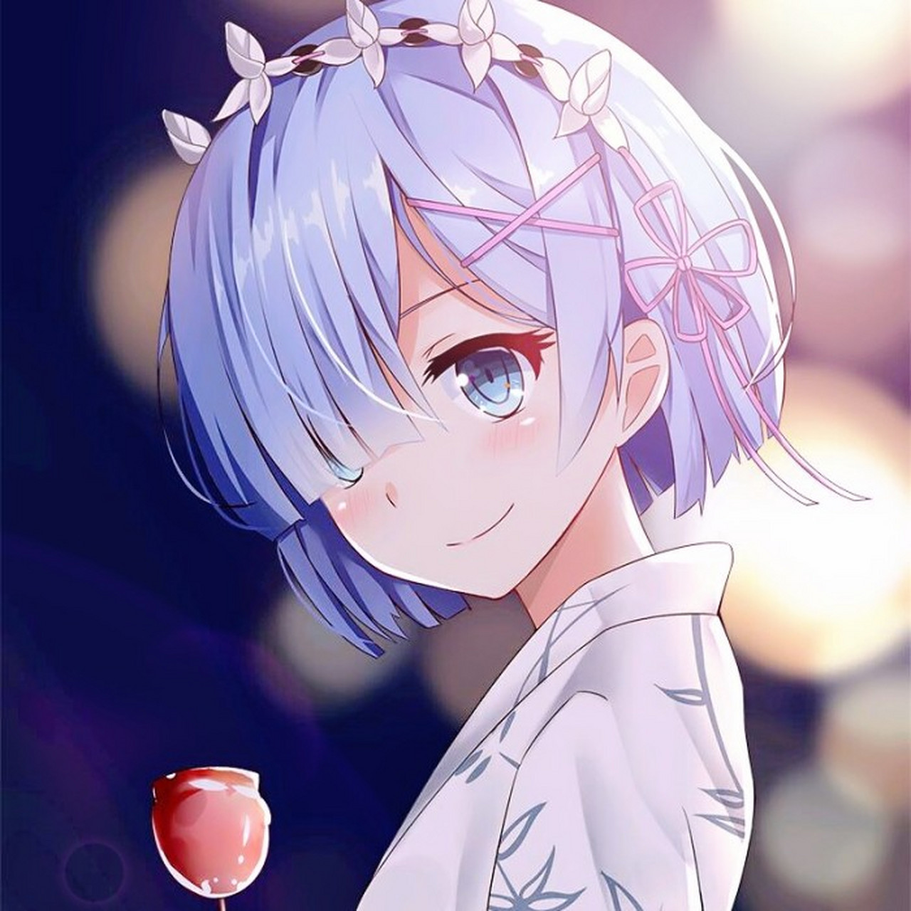 雷姆头像,涨涨粉吧