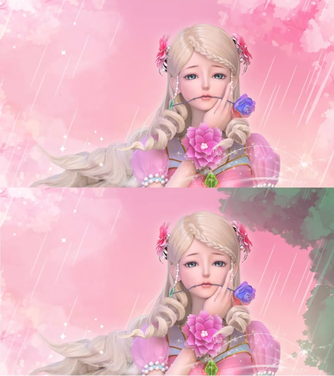 叶罗丽测试"找不同"