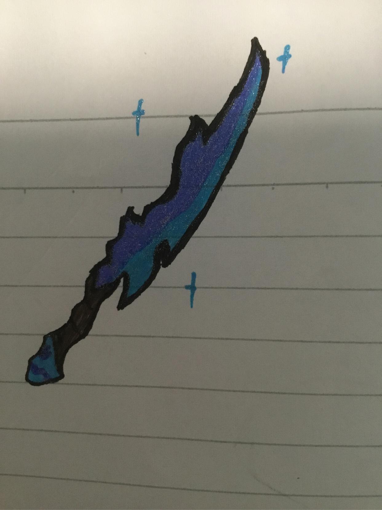 我的世界(非像素)刀剑画法