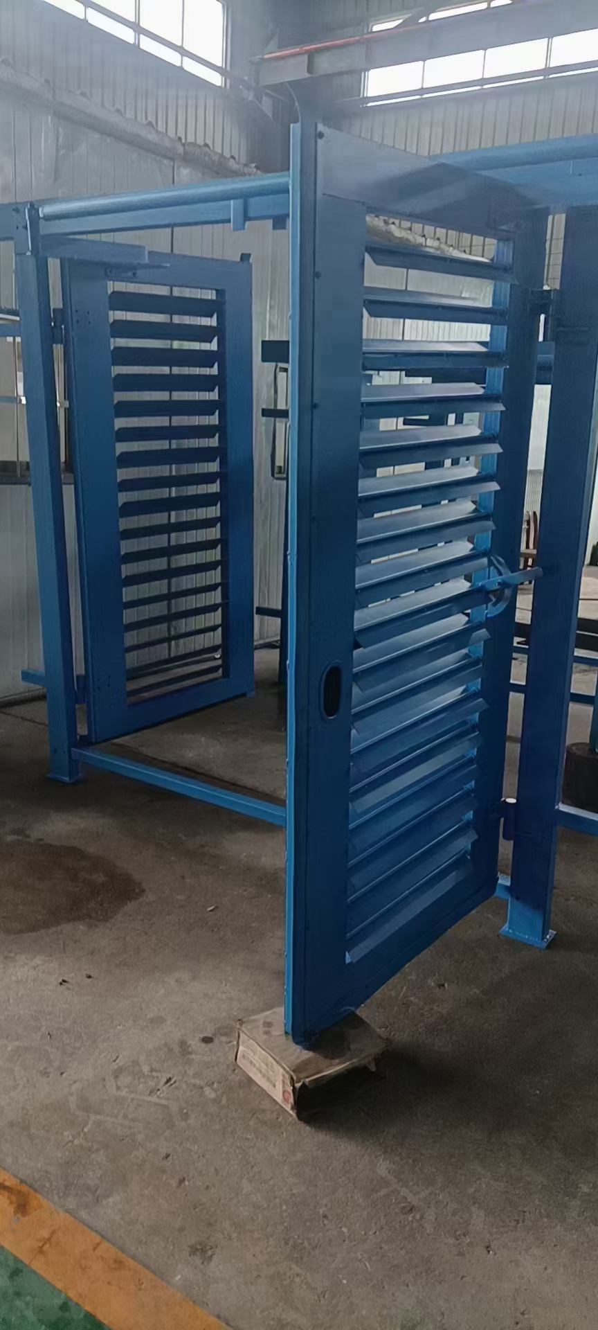 调节风门,铁质调节风门,全百叶式调节风门,带刻度操作简单