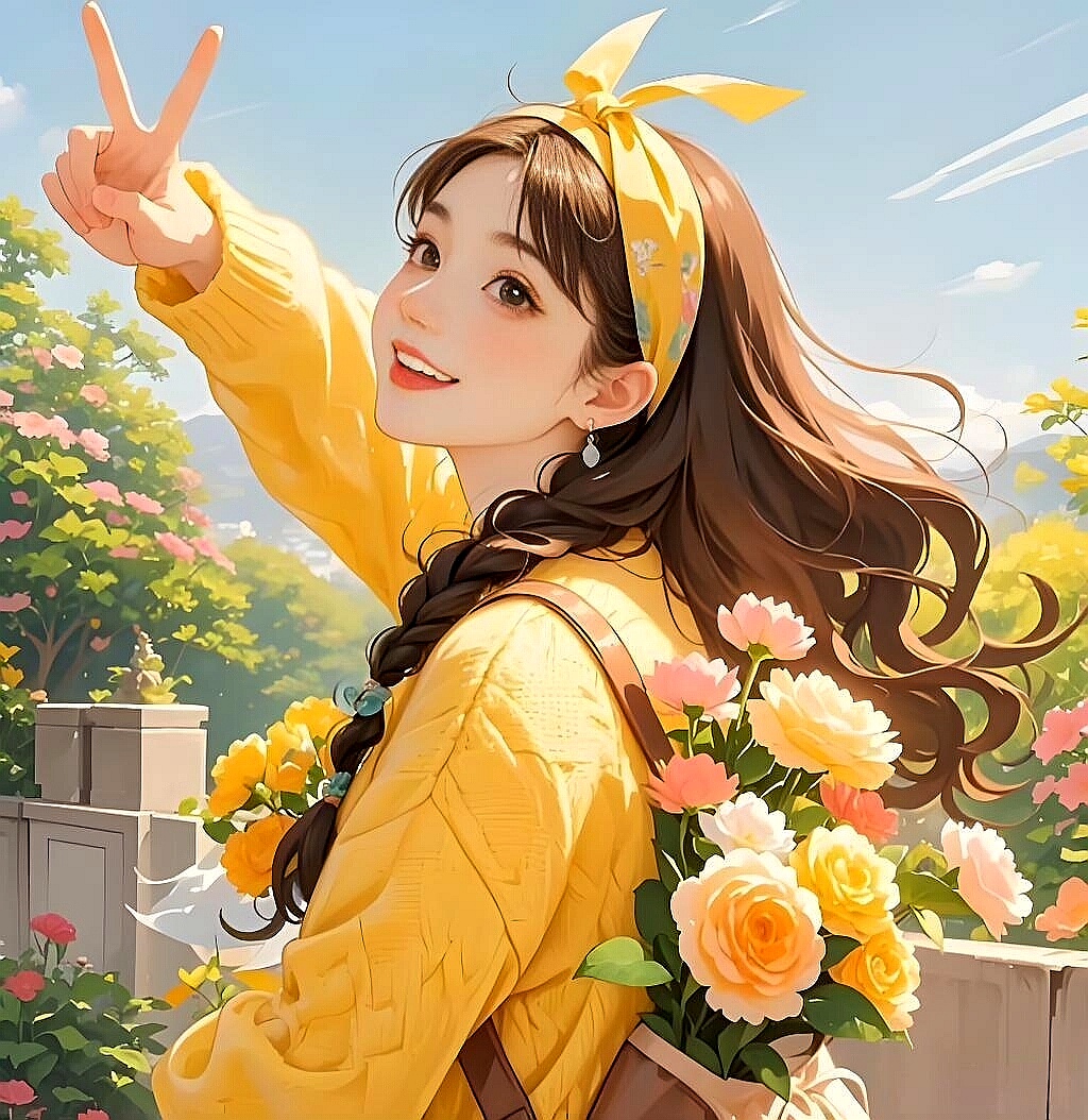 一面镜子,你笑了, 它就笑了,记得清晨给自己一个微笑, 种下一天的阳光