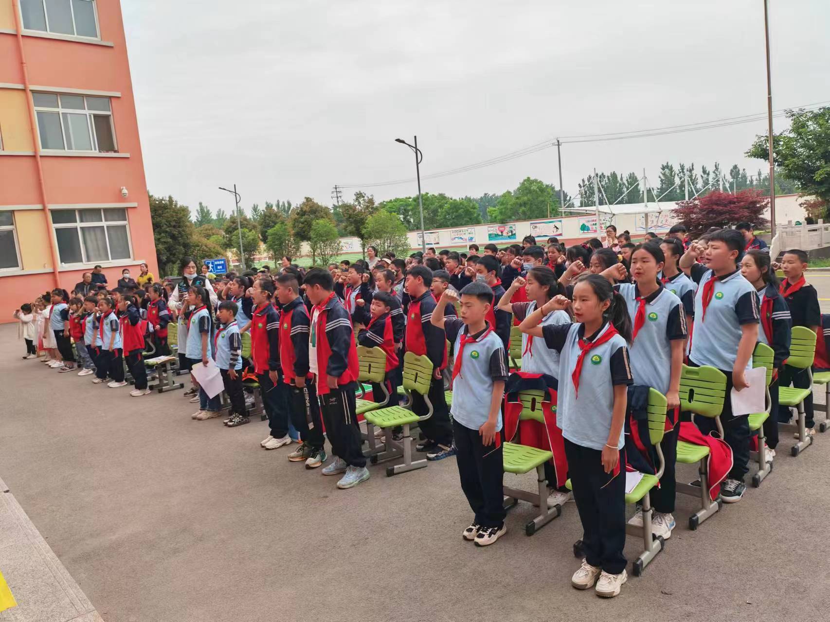 有效预防学生溺水事故发生,2023年5月10日,薛城区陶庄镇振兴小学开展