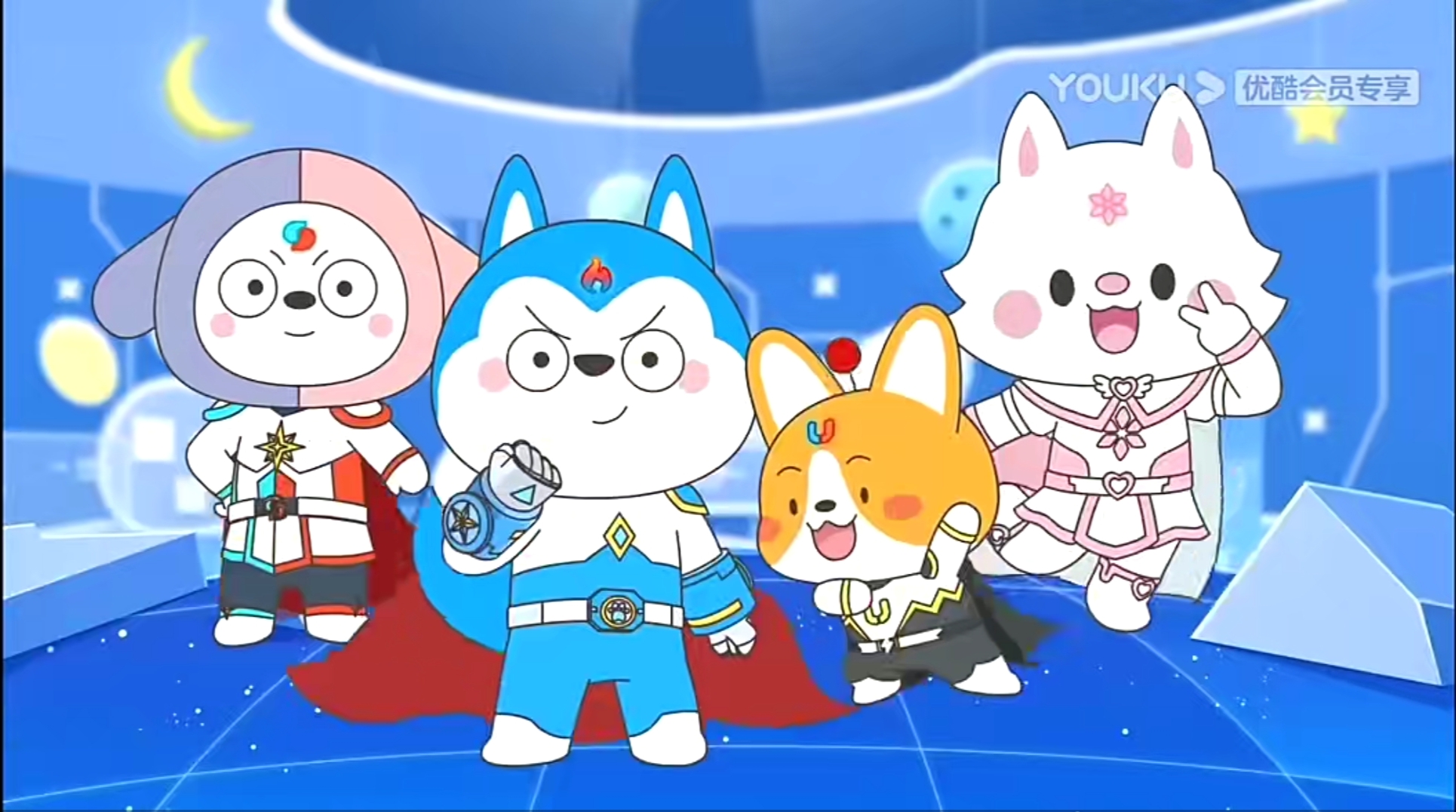 这是十二星座狗用自己的星徽变身后的图片!