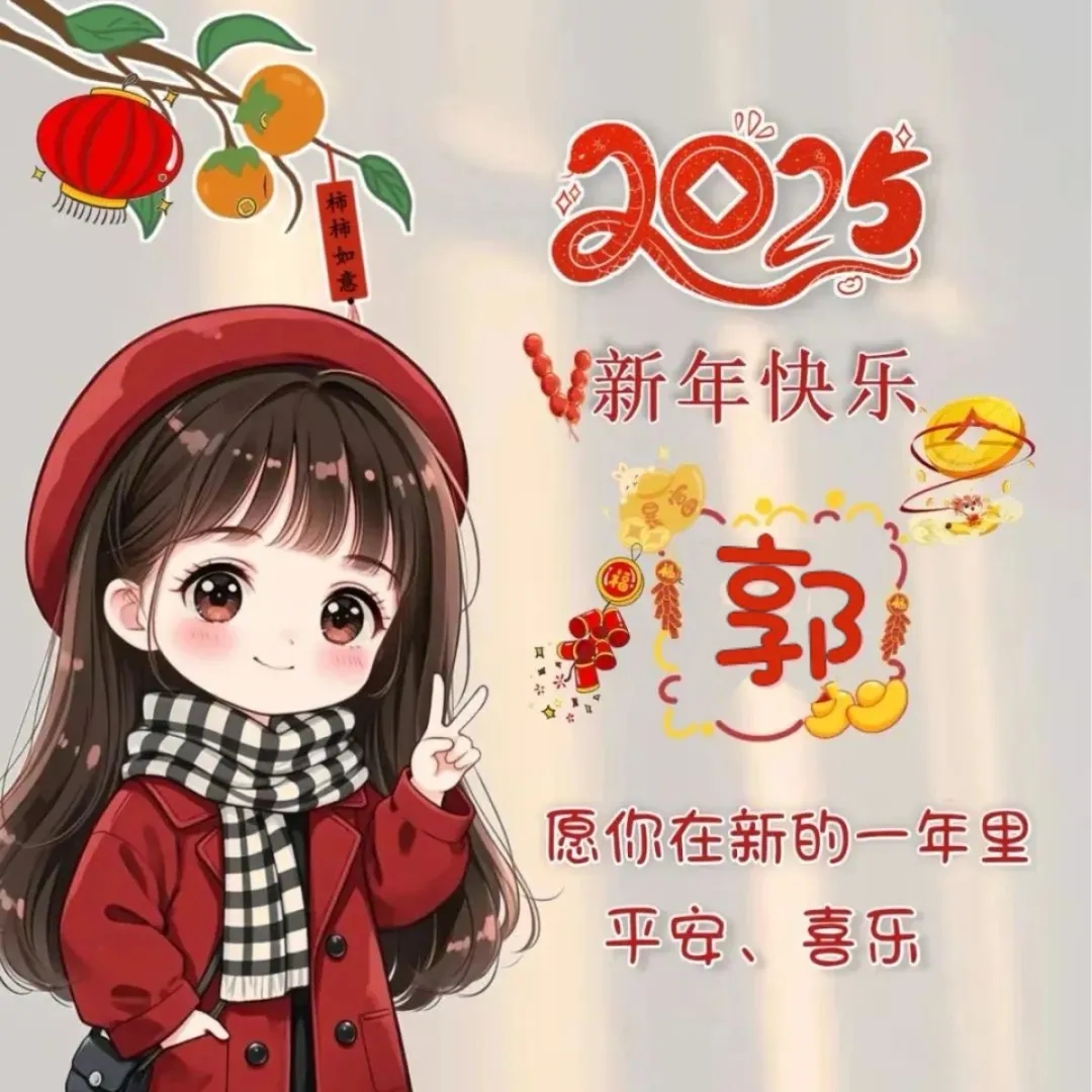 各式各样的姓年好运连连到.总有一款适合你