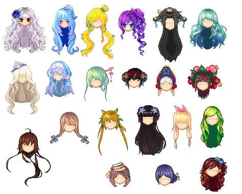 左奏子の皮卡堂女发造型1.