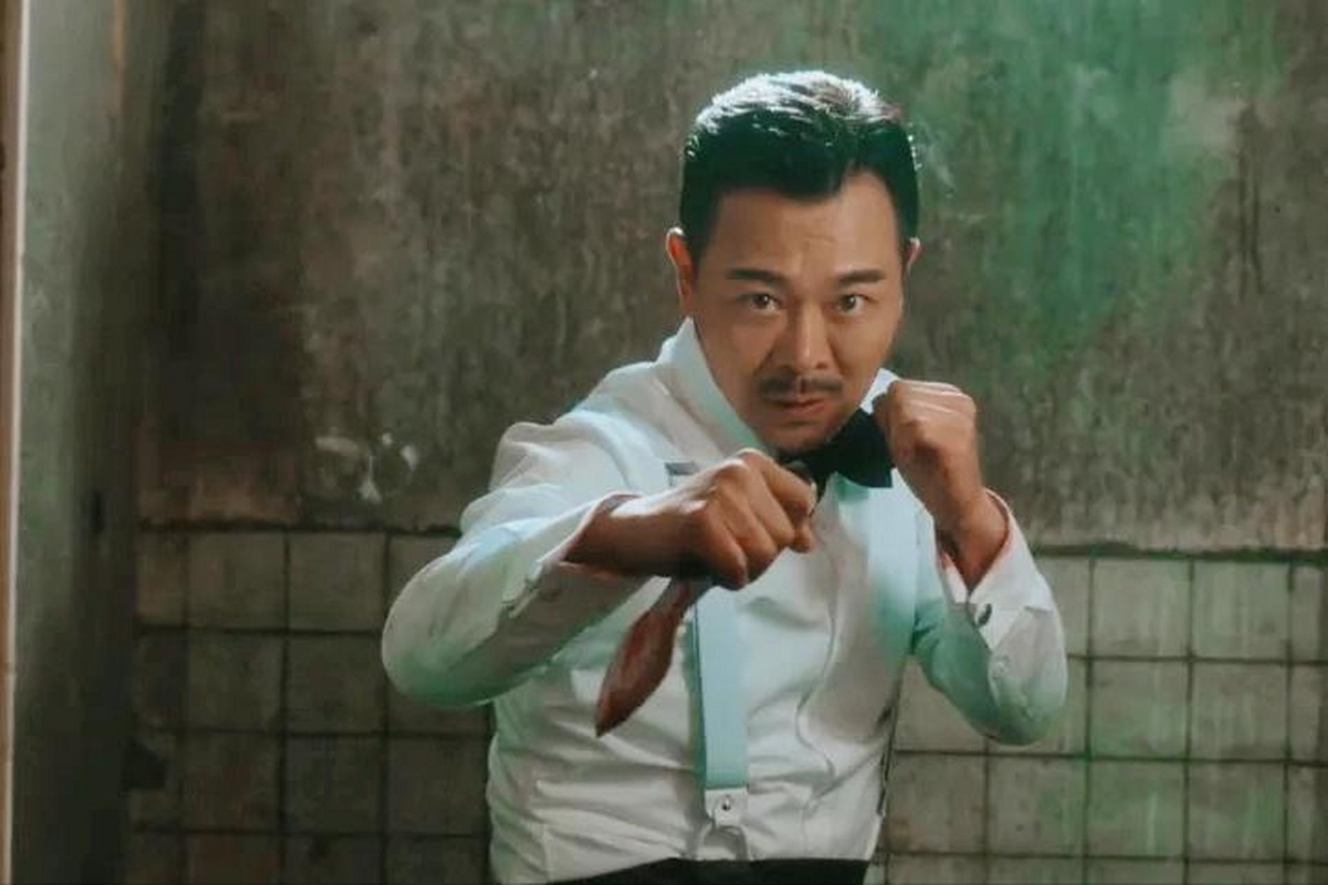 【来料】吴樾主演的动作电影《王牌替身》在网络上首映.