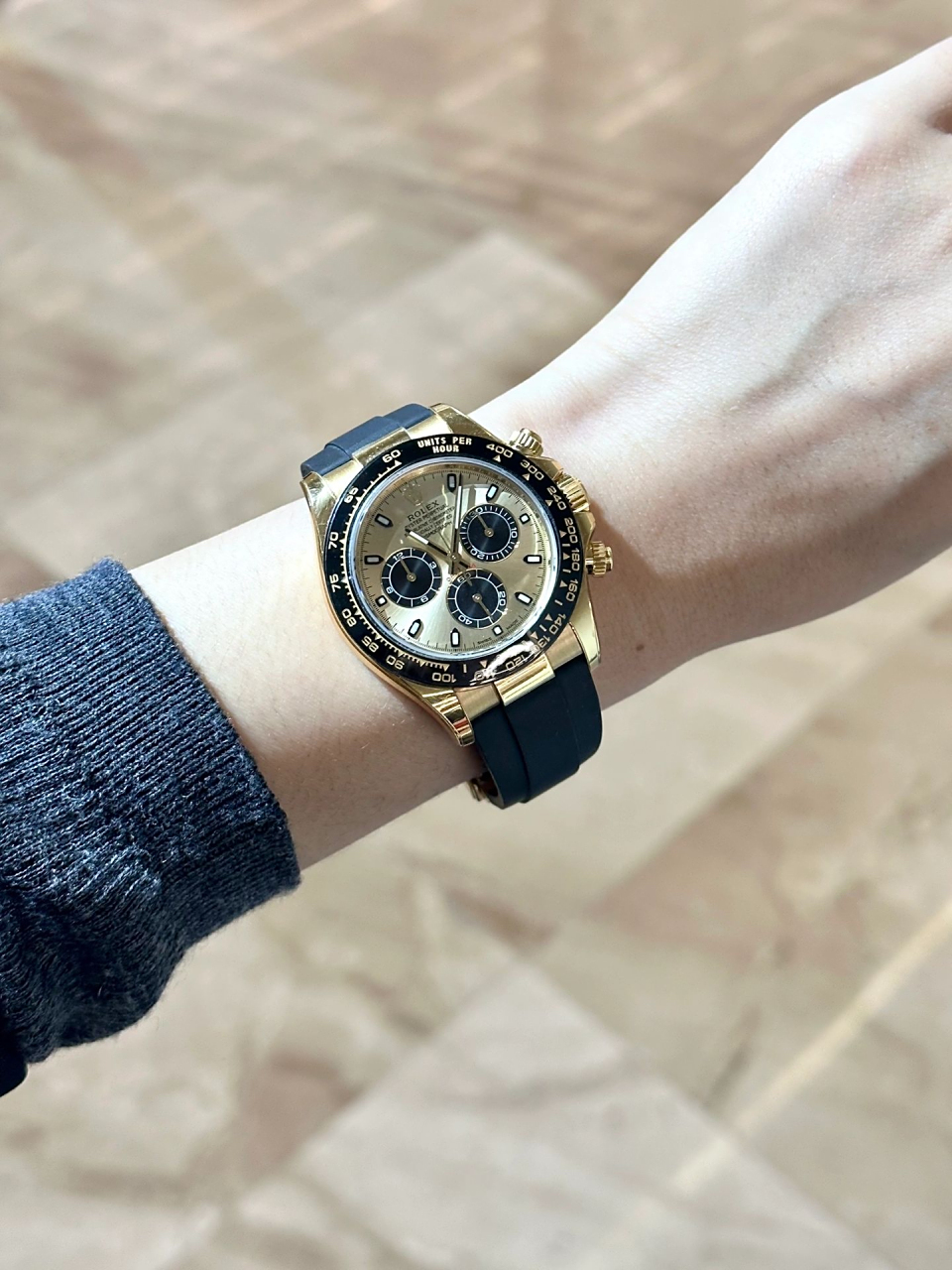 劳力士胶带迪通拿余文乐同款轮到我了!