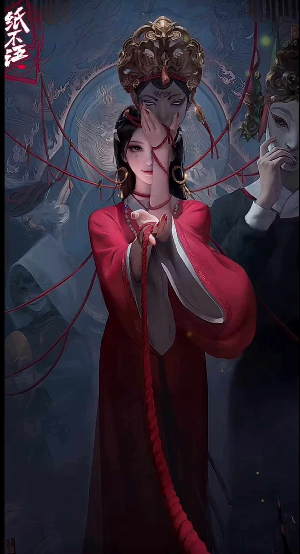 纸嫁衣# #壁纸# 纸嫁衣官方给的壁纸不要太香好吧.