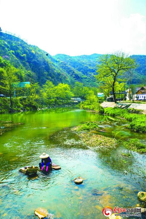 最美乡村山水田园风景图片