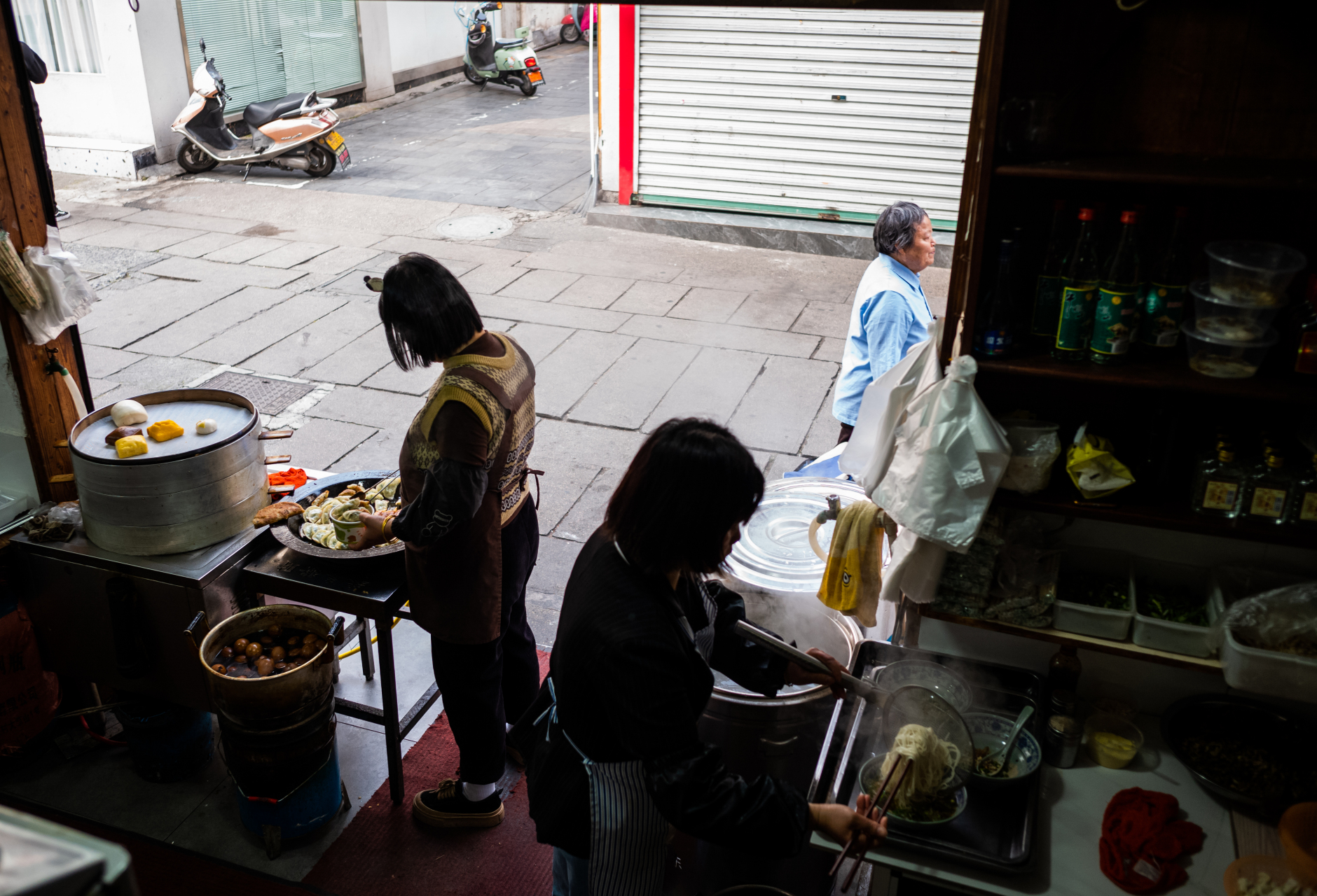 特色早餐店  图片摄于:安徽省徽州地区歙县 676767 #摄影爱好者