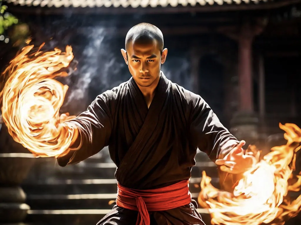 刚猛掌力惊鬼神, 绝技一出震八荒