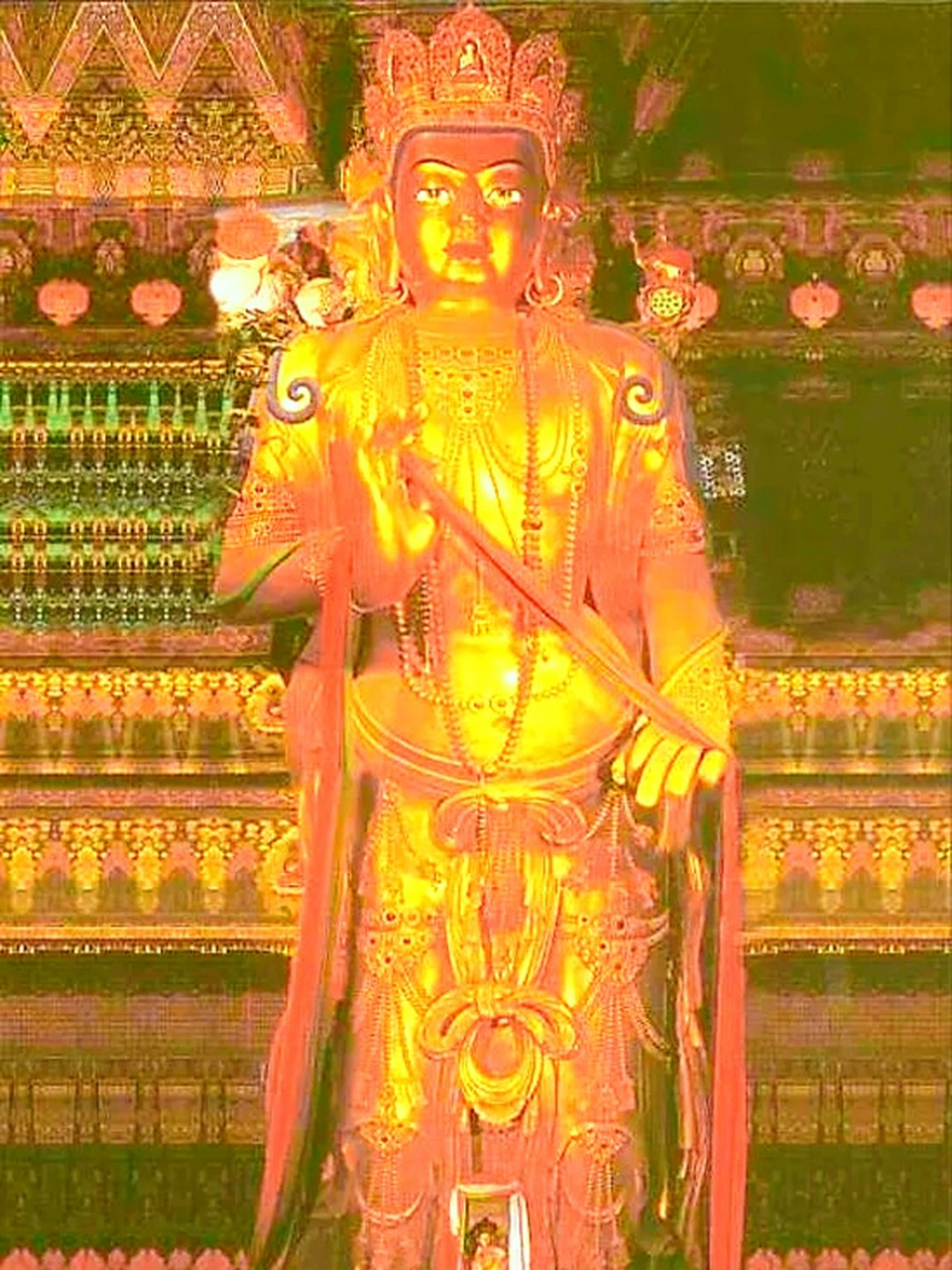 佛教文化# 北京雍和宫弥勒大佛