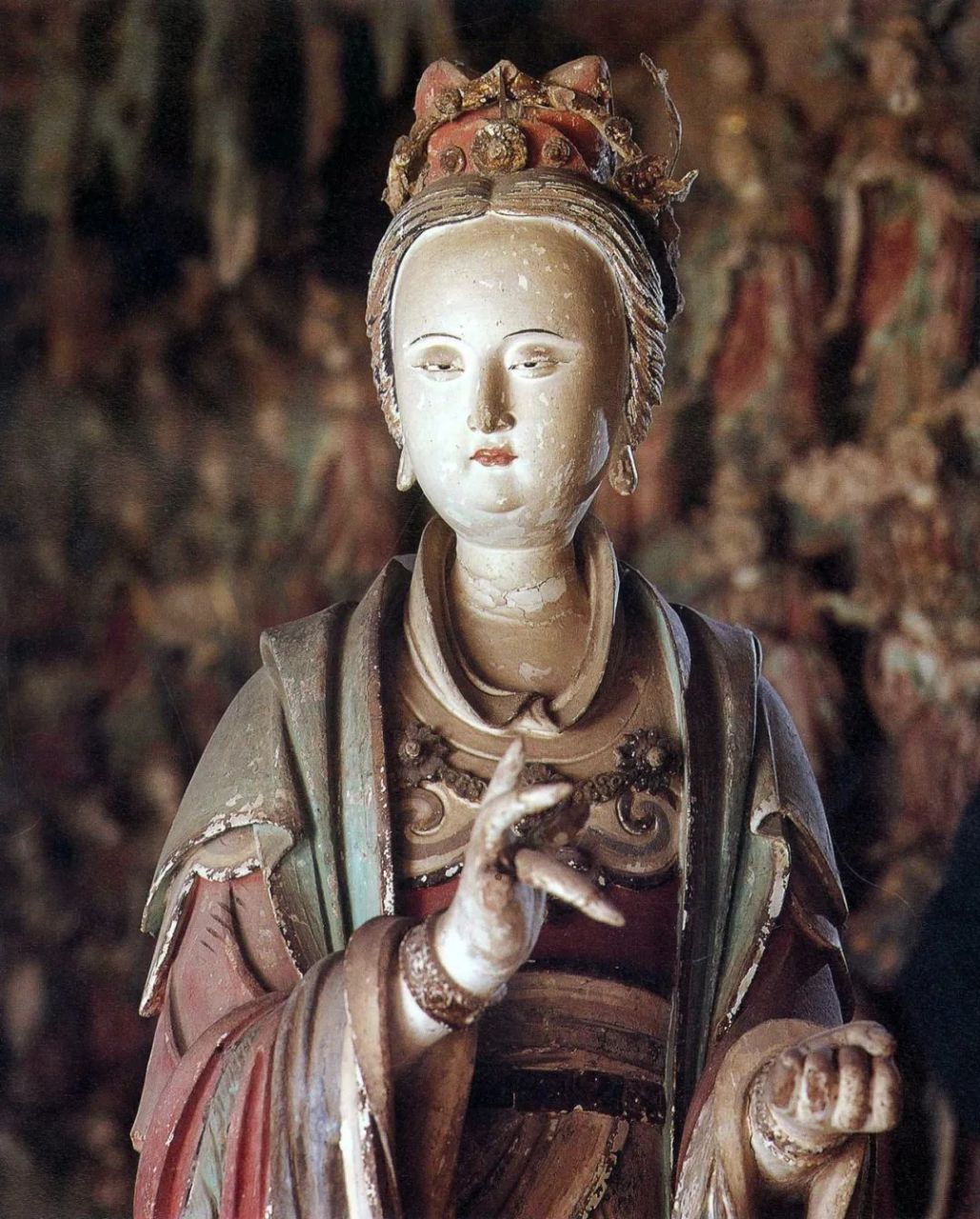 佛教文化# 平遥双林寺彩塑佛像