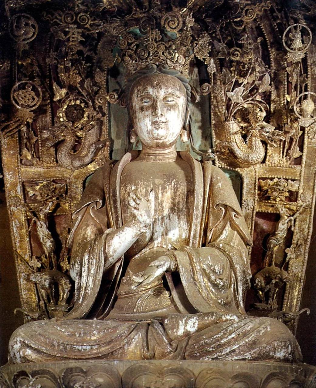 佛教文化# 平遥双林寺彩塑佛像