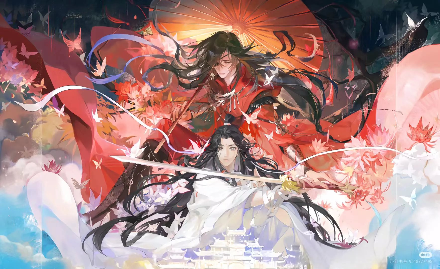 魔道祖师 天官赐福要图的私聊哦