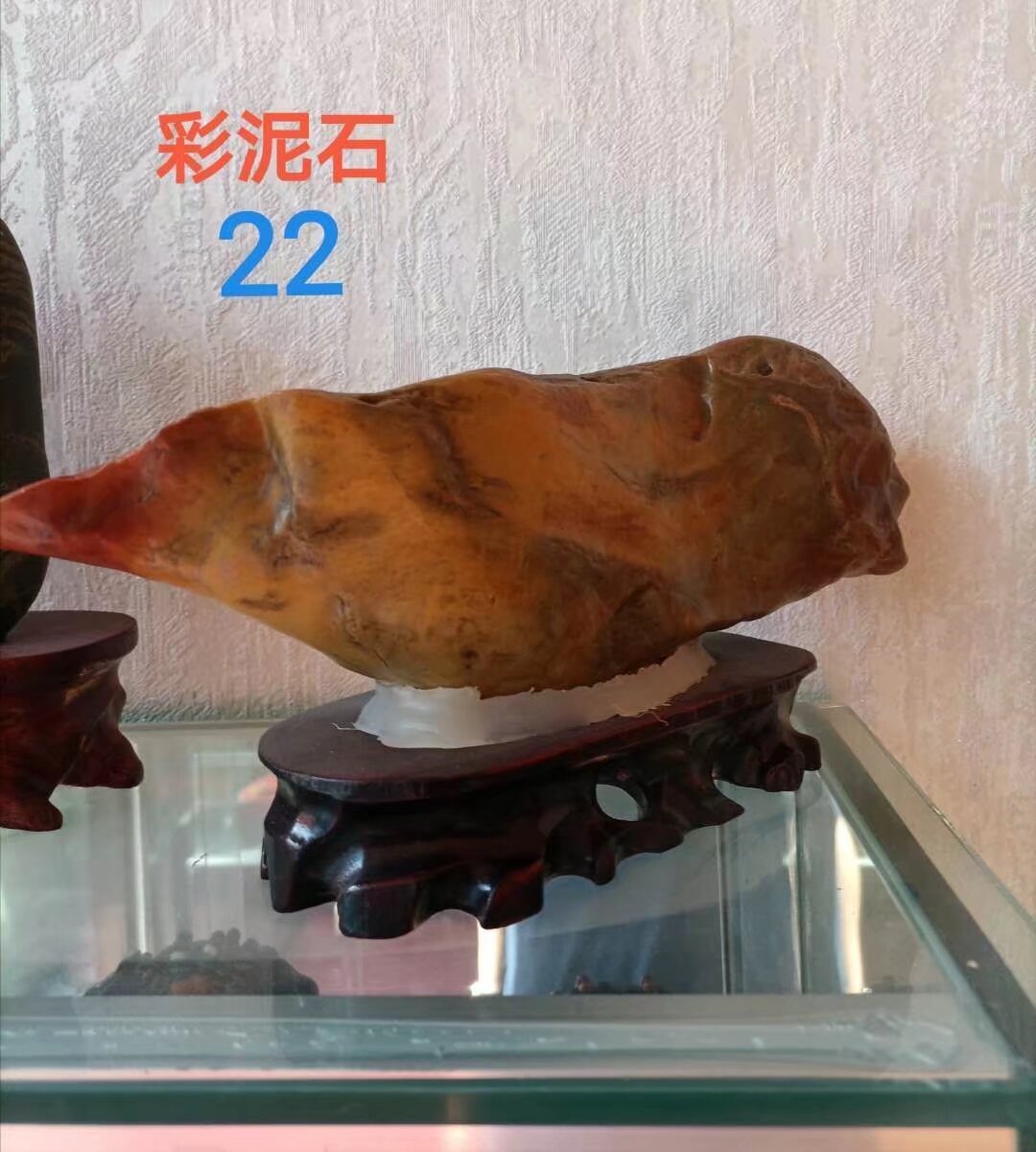 新疆彩泥石,鸭嘴兽