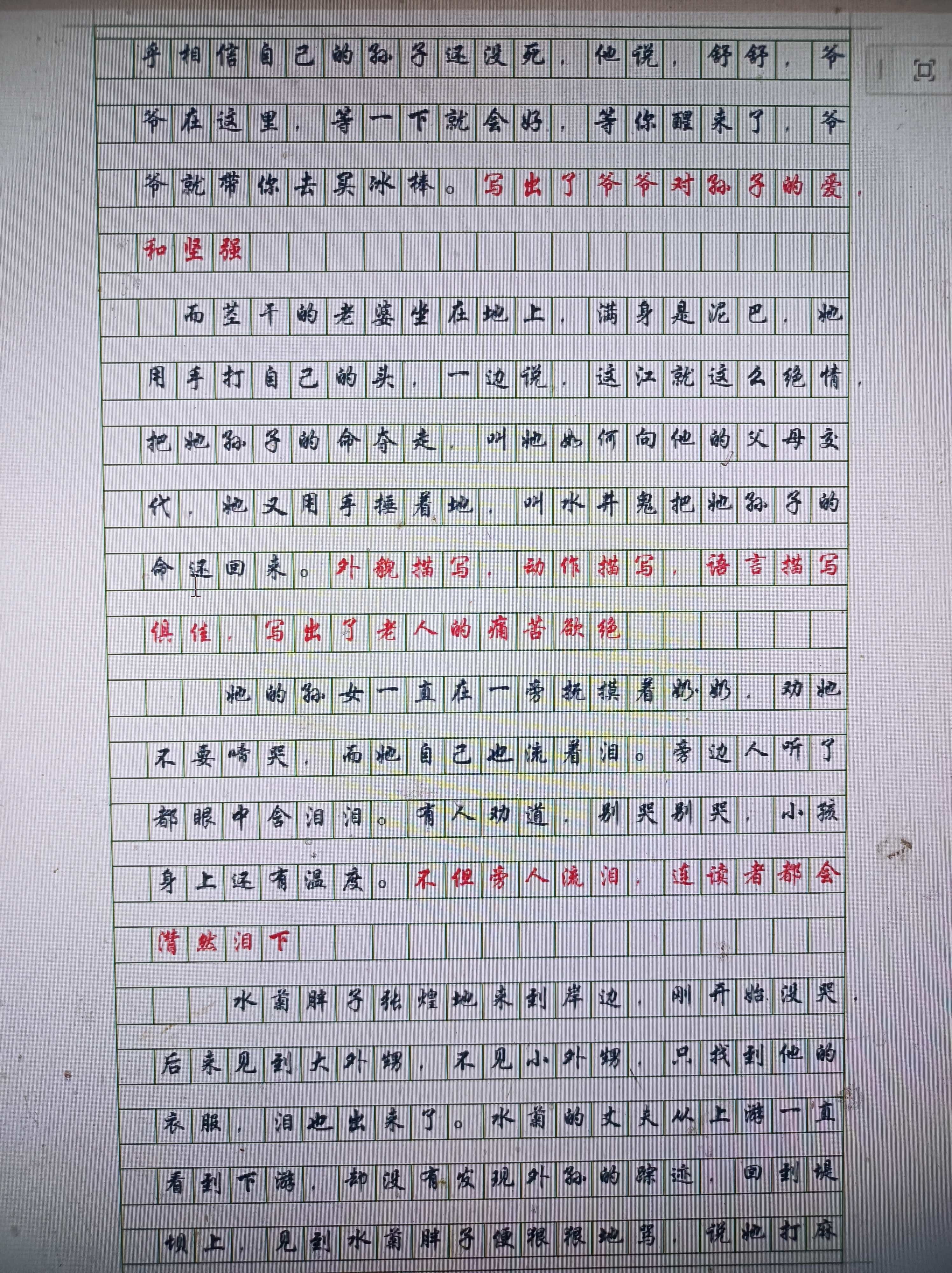 防溺水优秀作文200字图片