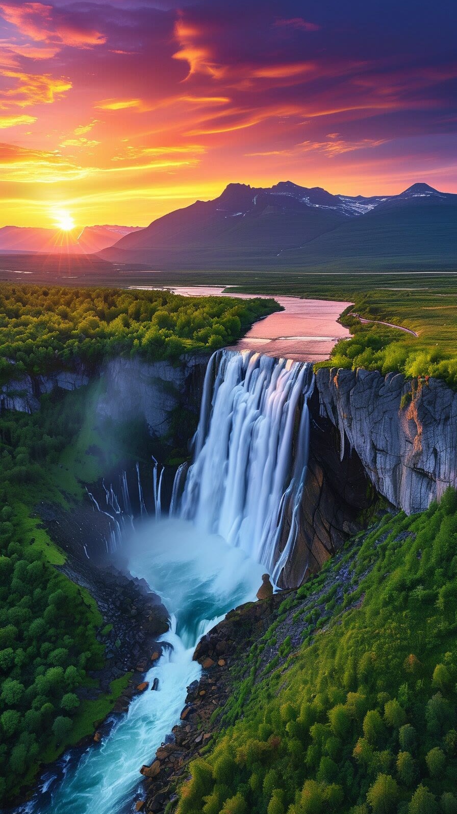 瀑布,大自然的奇观美景,是地球上最令人叹为观止的自然景观之一.