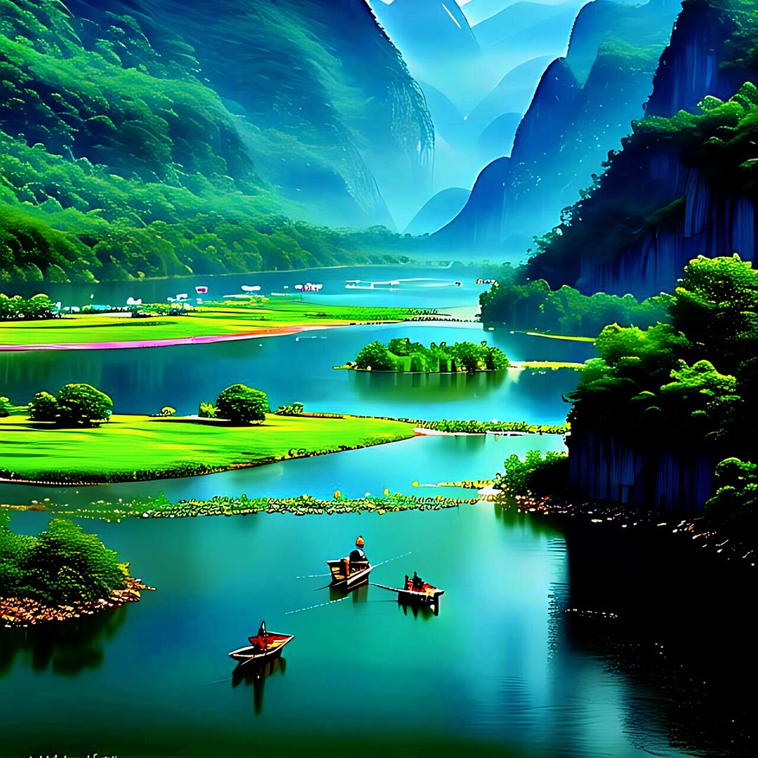 桂林山水,以其独特的喀斯特地貌和如诗如画的自然风光闻名于世.