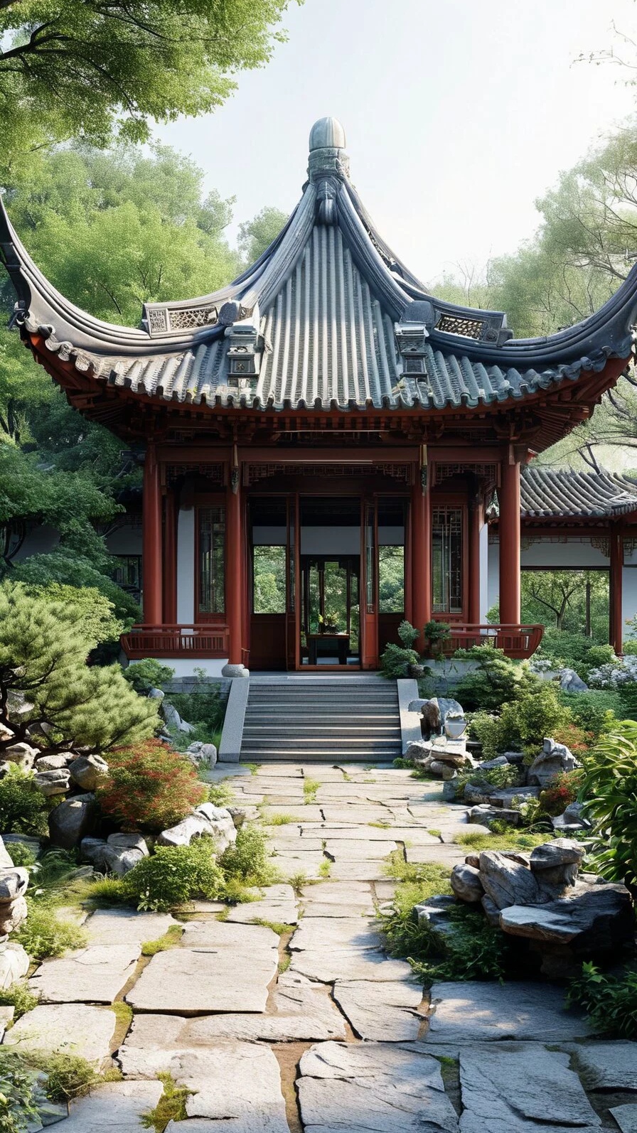 我仿佛置身于一个人间仙境之中.这里的景色如诗如画,美得令人陶醉