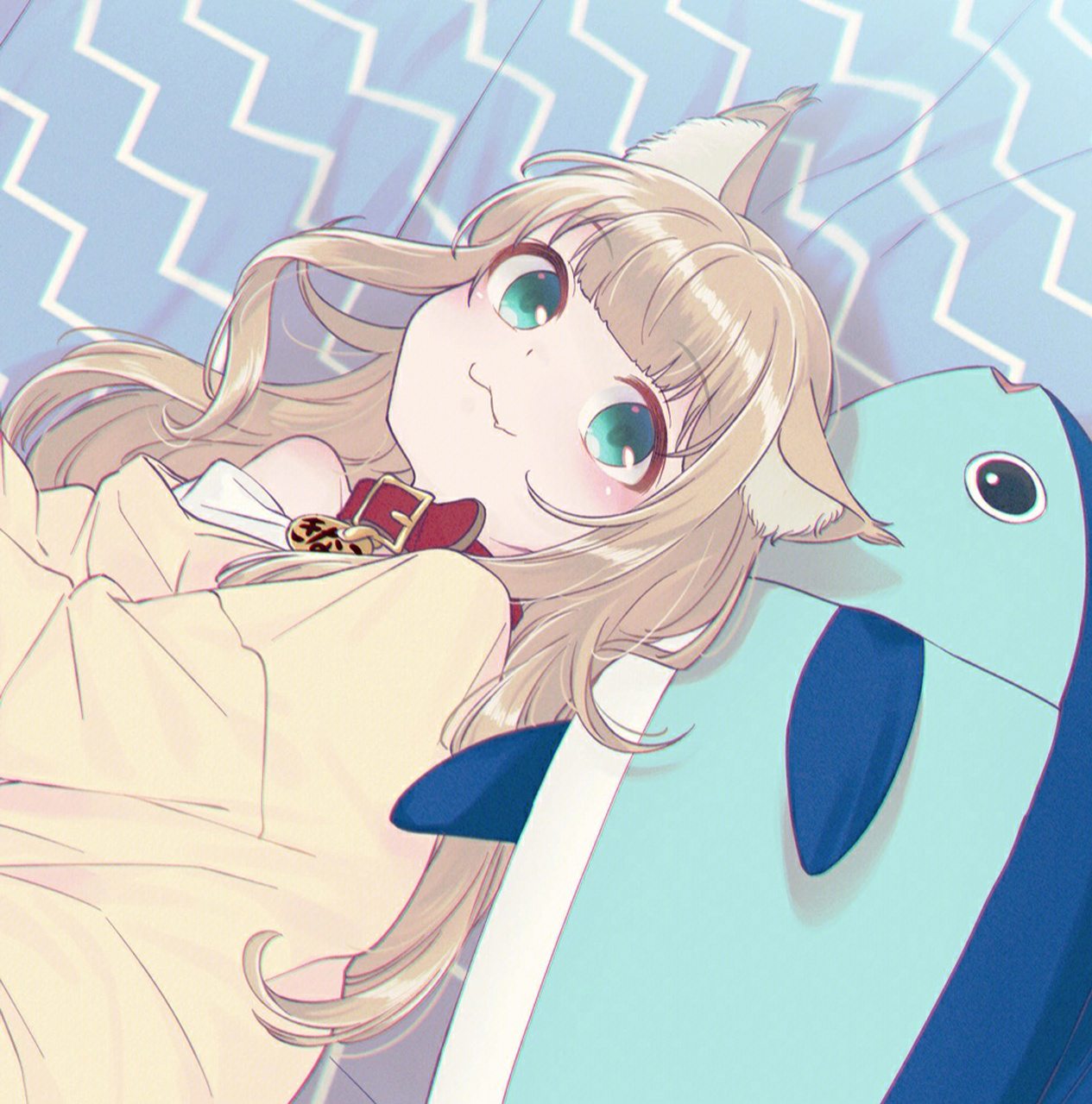 猫娘黄豆粉 画师:40原