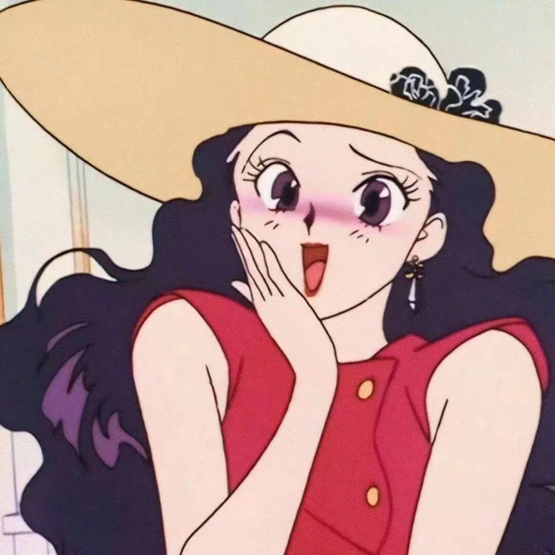 怀旧风格的动漫卡通头像