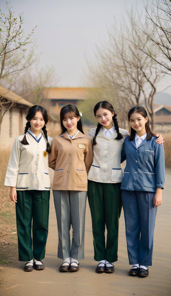 我们四姐妹终于长大了,妈妈为了我们付出了无数