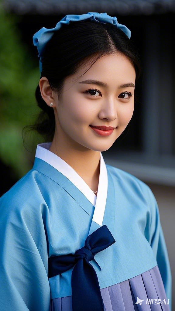 朝鲜美女,天生丽质