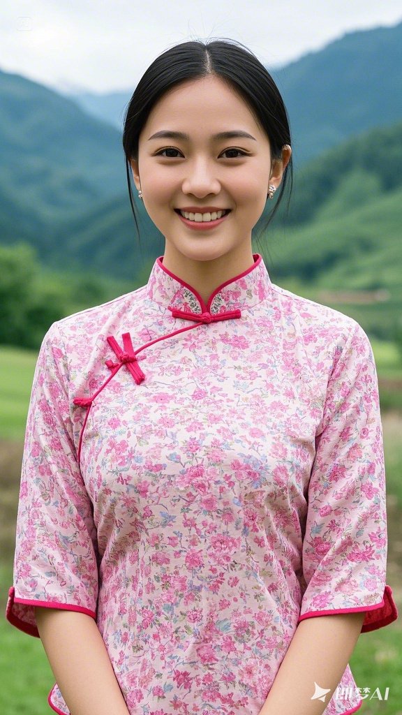 勤劳善良心似金,美丽聪慧人赞扬