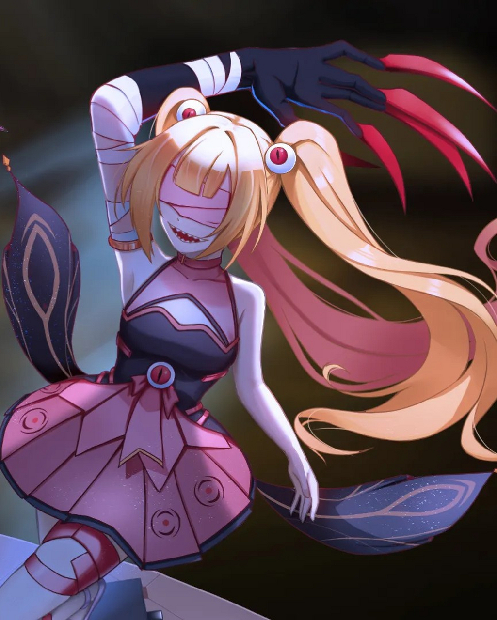 恐怖躲猫猫追捕者淘汰赛2 上期结果: 哀伤女王:17票 暮光公主:14票 大