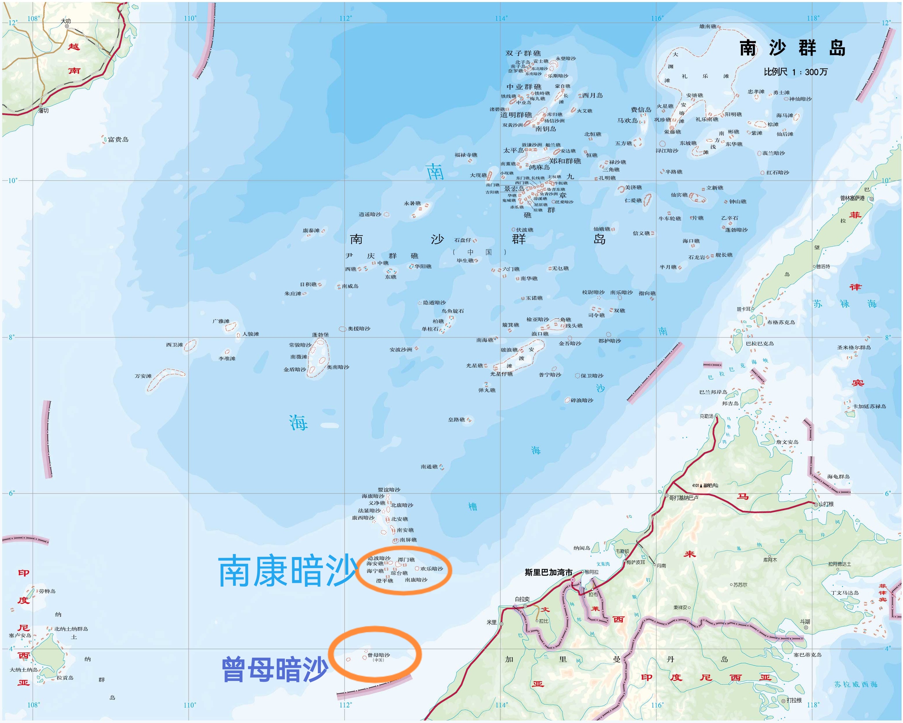 琼台礁地图图片