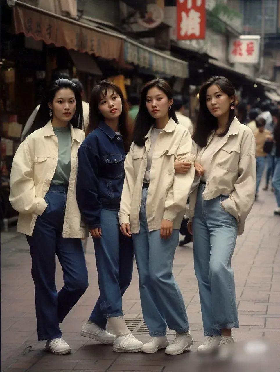 九十年代的港风穿着,有没有惊艳到你!